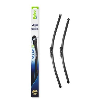 Pióro wycieraczki SILENCIO FLAT BLADE SET