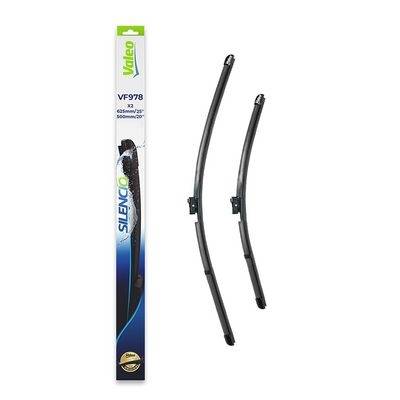 Pióro wycieraczki SILENCIO FLAT BLADE SET