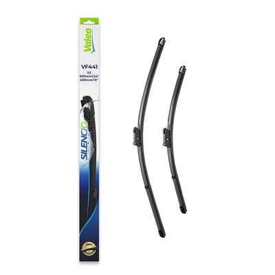 Pióro wycieraczki SILENCIO FLAT BLADE SET
