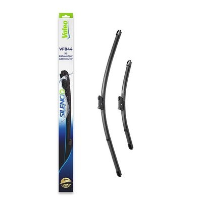 Pióro wycieraczki SILENCIO FLAT BLADE SET