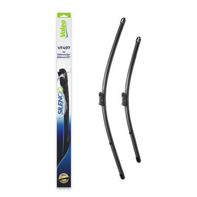 Pióro wycieraczki SILENCIO FLAT BLADE SET