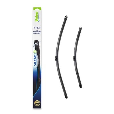 Pióro wycieraczki SILENCIO FLAT BLADE SET