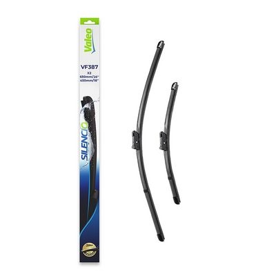 Pióro wycieraczki SILENCIO FLAT BLADE SET