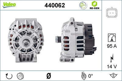 Alternator VALEO RE-GEN REMANUFACTURED