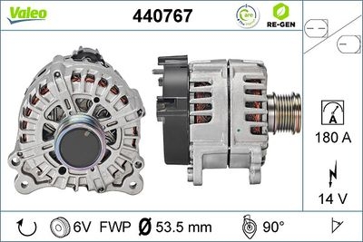 Alternator VALEO RE-GEN REMANUFACTURED