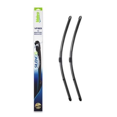 Pióro wycieraczki SILENCIO FLAT BLADE SET