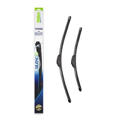 Pióro wycieraczki SILENCIO FLAT BLADE SET
