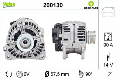 Alternator VALEO CORE-FLEX