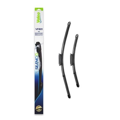 Pióro wycieraczki SILENCIO FLAT BLADE SET