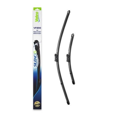 Pióro wycieraczki SILENCIO FLAT BLADE SET